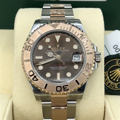 rolex 37mm yacht master rose gold|Rolex Yacht-Master 37 mm.